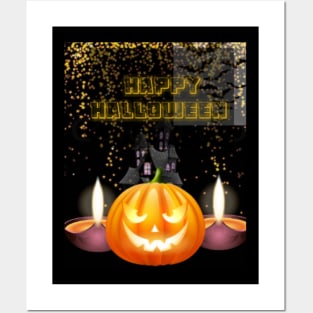 Happy Halloween Posters and Art